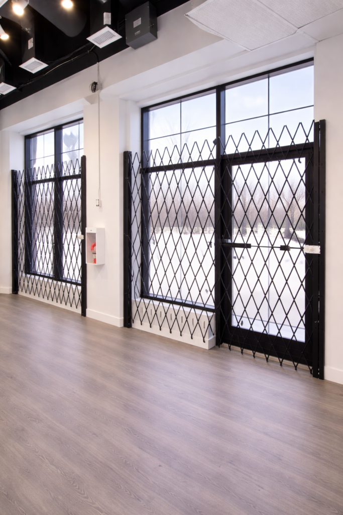 Security gates installed