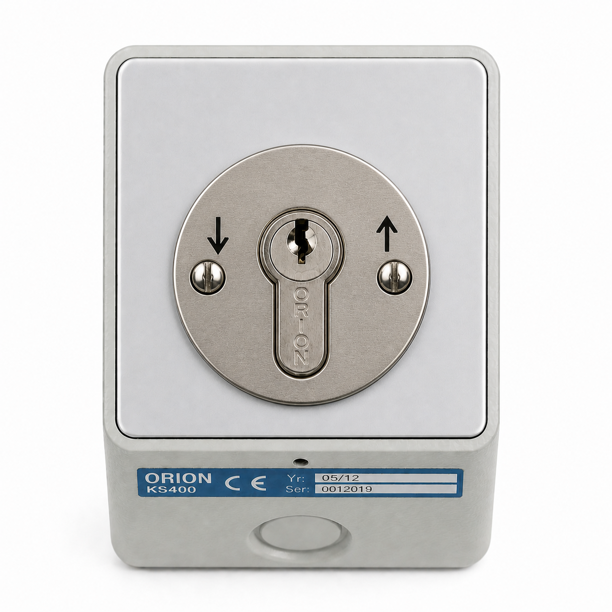 Roller shutter key switch